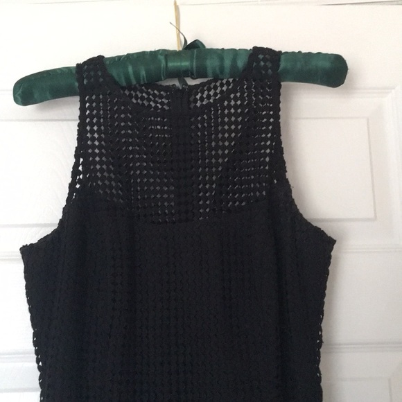 White House Black Market - Mixed Lace Sheath Dress - Picture 5 of 8